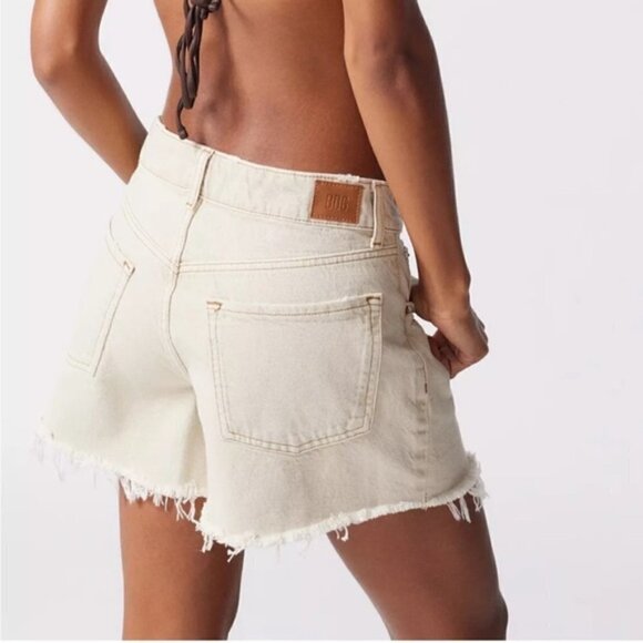 Urban‎ Outfitters BDG A Line Short Cream 25 - Picture 2 of 6